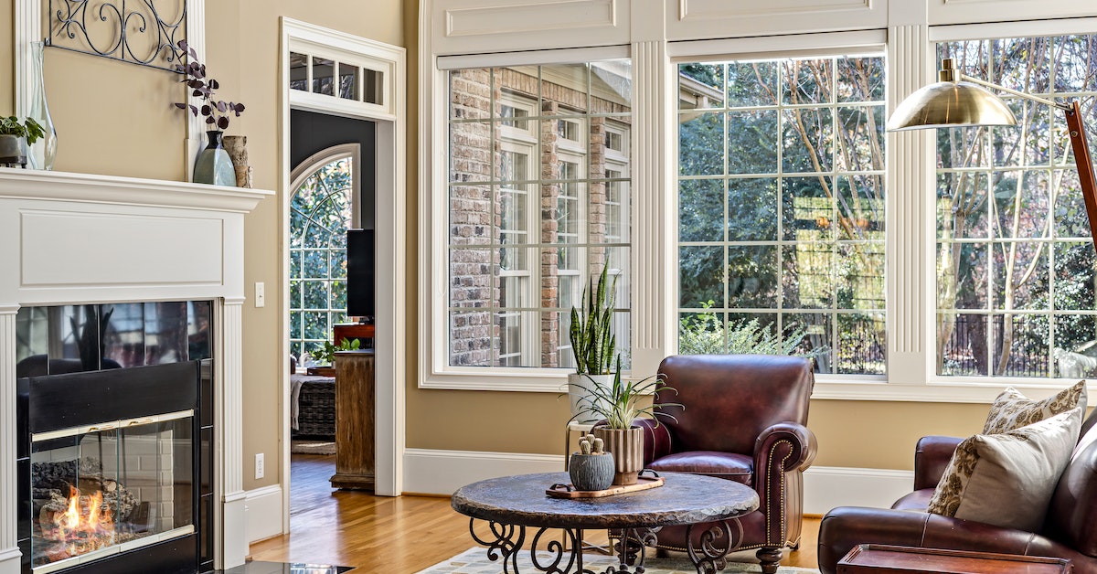 Sunny Living Room Selling Your Home This Spring